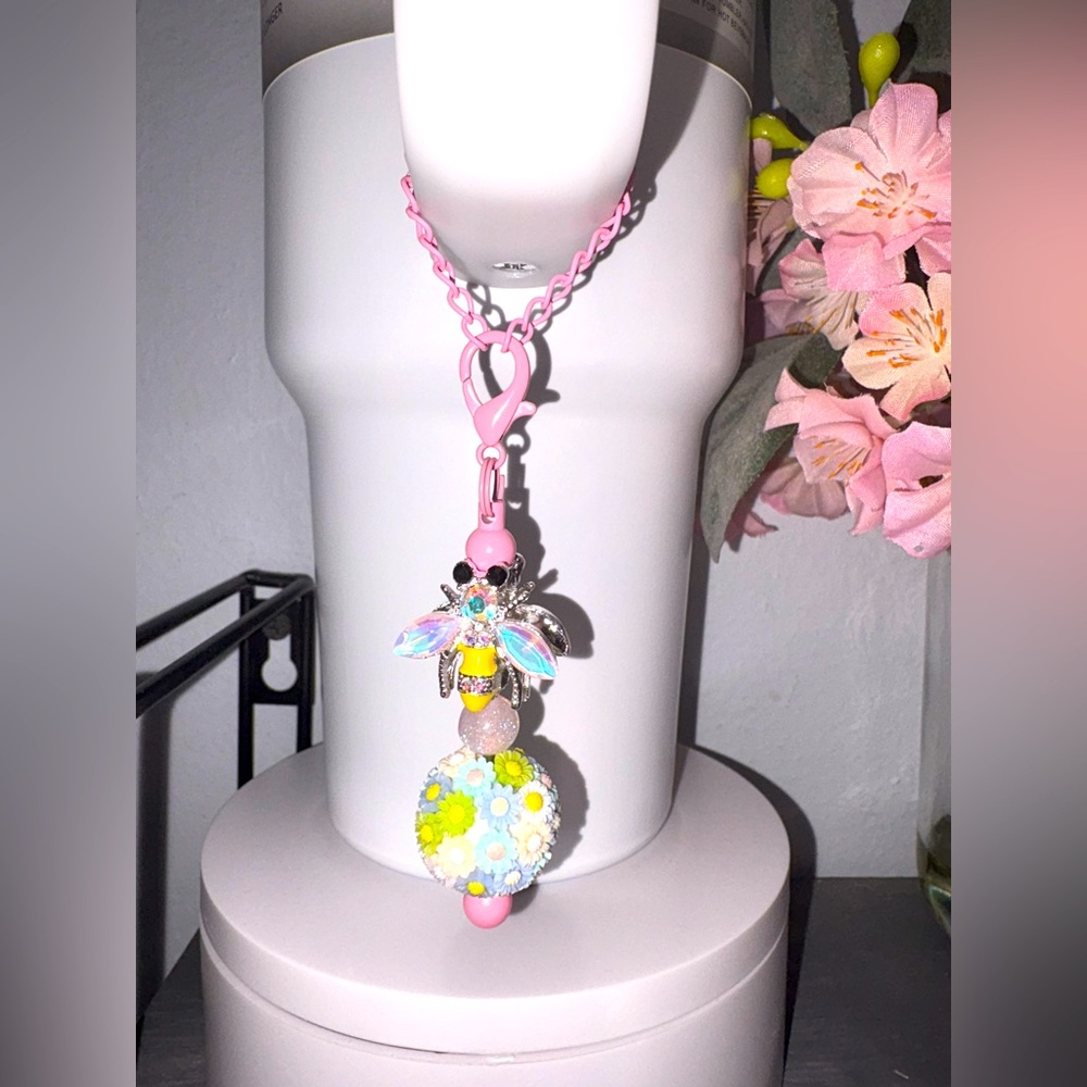 Colorful Beaded keychain Accessory